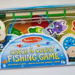 Melissa & Doug Colorful Catch & Count Fishing Set